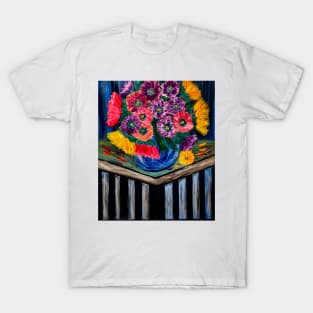 Flowers on counter T-Shirt